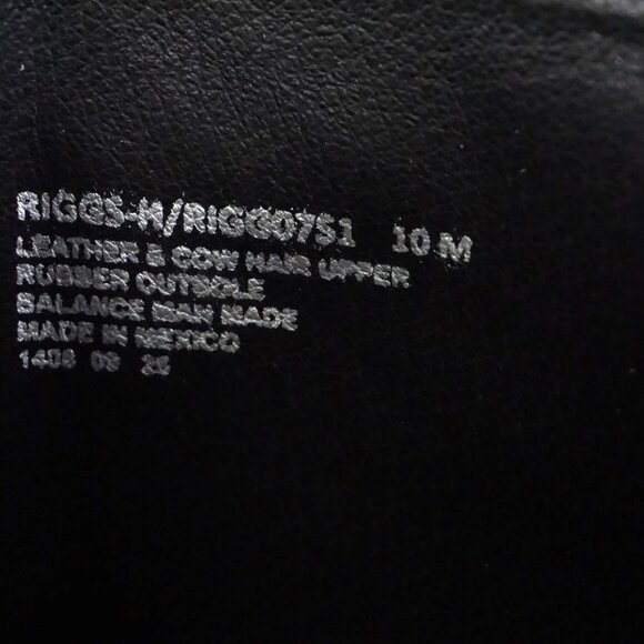 Steve Madden Riggs Womens Boots Cow Print Leather Real Fur - Picture 4 of 12